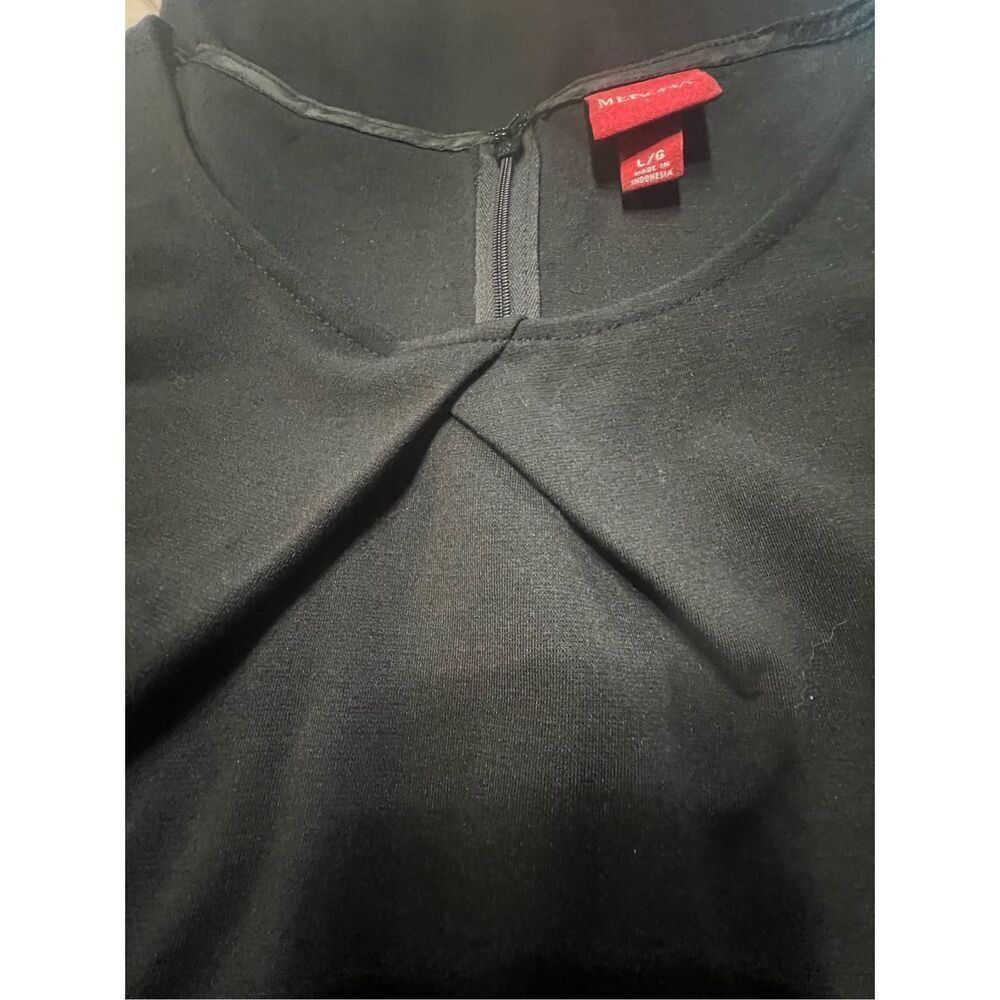 Merona Sleeveless Black Dress Sz L NWT - Picture 3 of 8